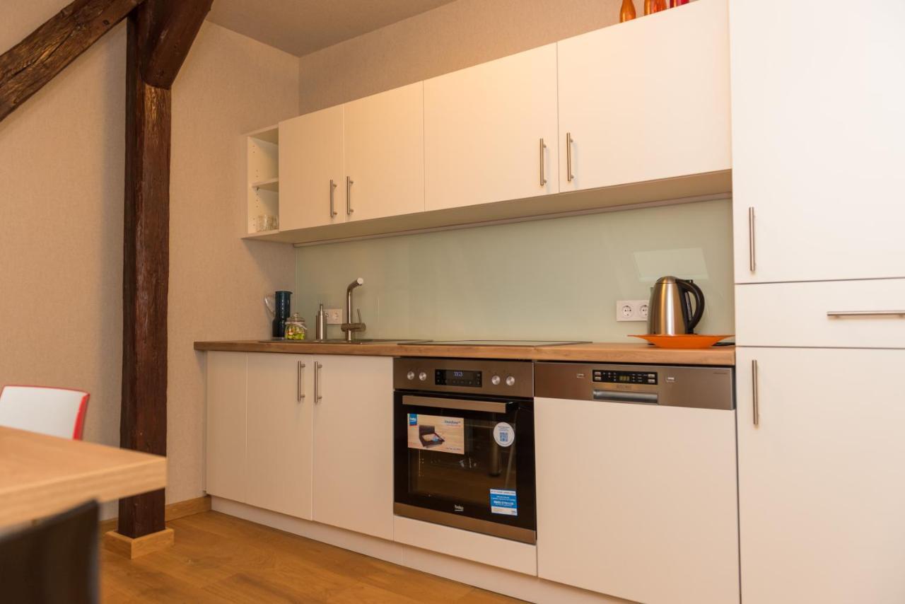 Apartmenthaus Am Dom Junior Suite Mit Parkplatz Τσβικάου Εξωτερικό φωτογραφία